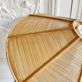 Vintage rattan pendant light