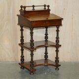 Pair of fully restored antique Davenport desks.