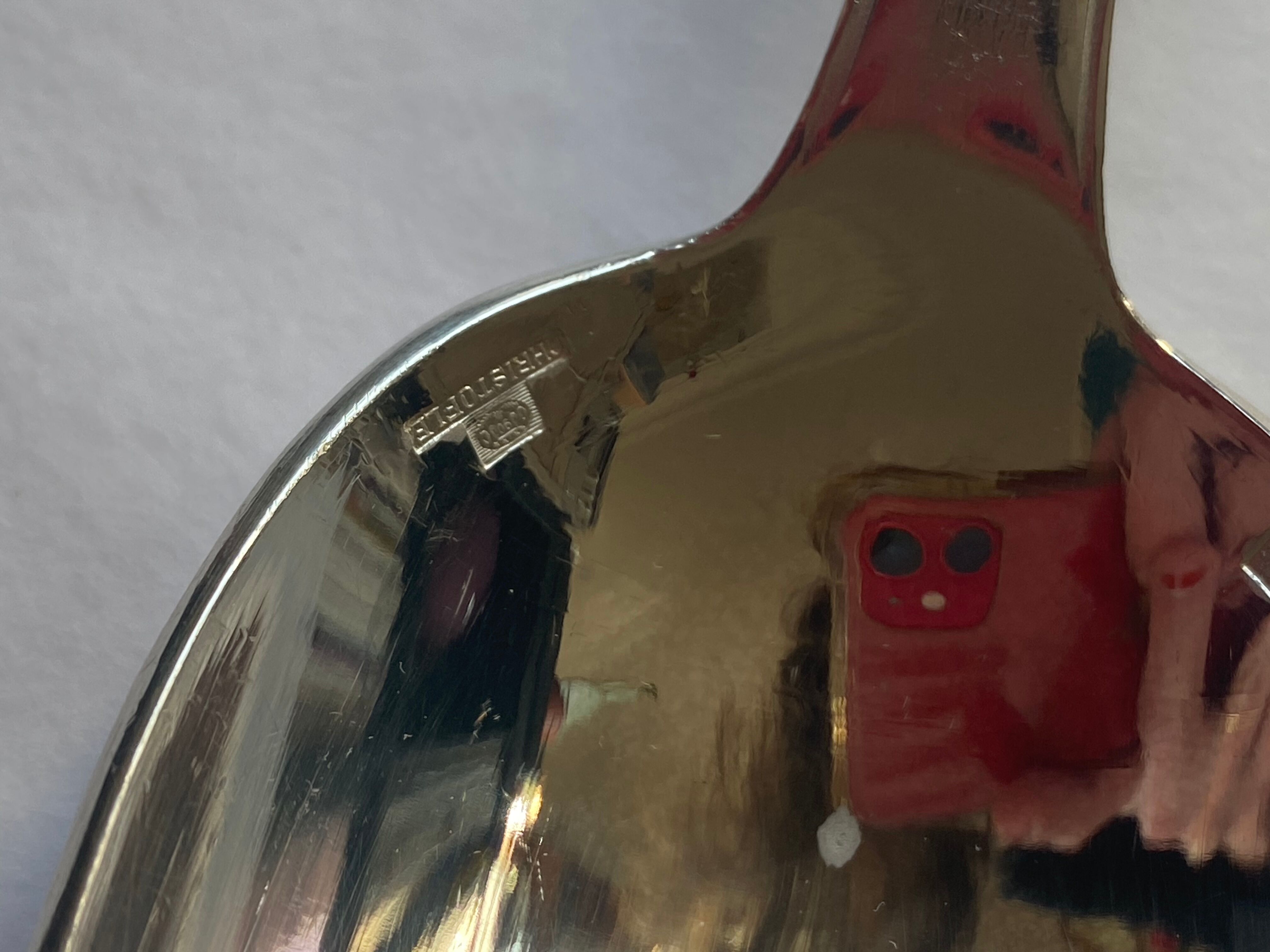 Christofle cutlery set - 11 fourchettes de table et 11 cuillères à soupe - Art déco - Métal argenté