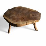 Table basse en bois massif naturel