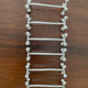 6 knife holder Christofle silver metal nineteenth century