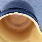 Old navy and yellow pitcher