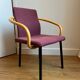 Mandarin chair by Ettore Sottsas for Knoll - bamboo armrest - rare