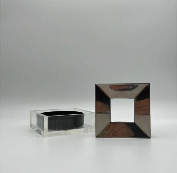 Cendrier et briquet vintage Guzzini – Design Fabio Manlio Ciocca – 70s