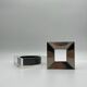 Vintage Guzzini ashtray and lighter – Design by Fabio Manlio Ciocca – 70s