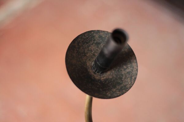 Suspension vintage, suspension laiton empire, suspension flèche