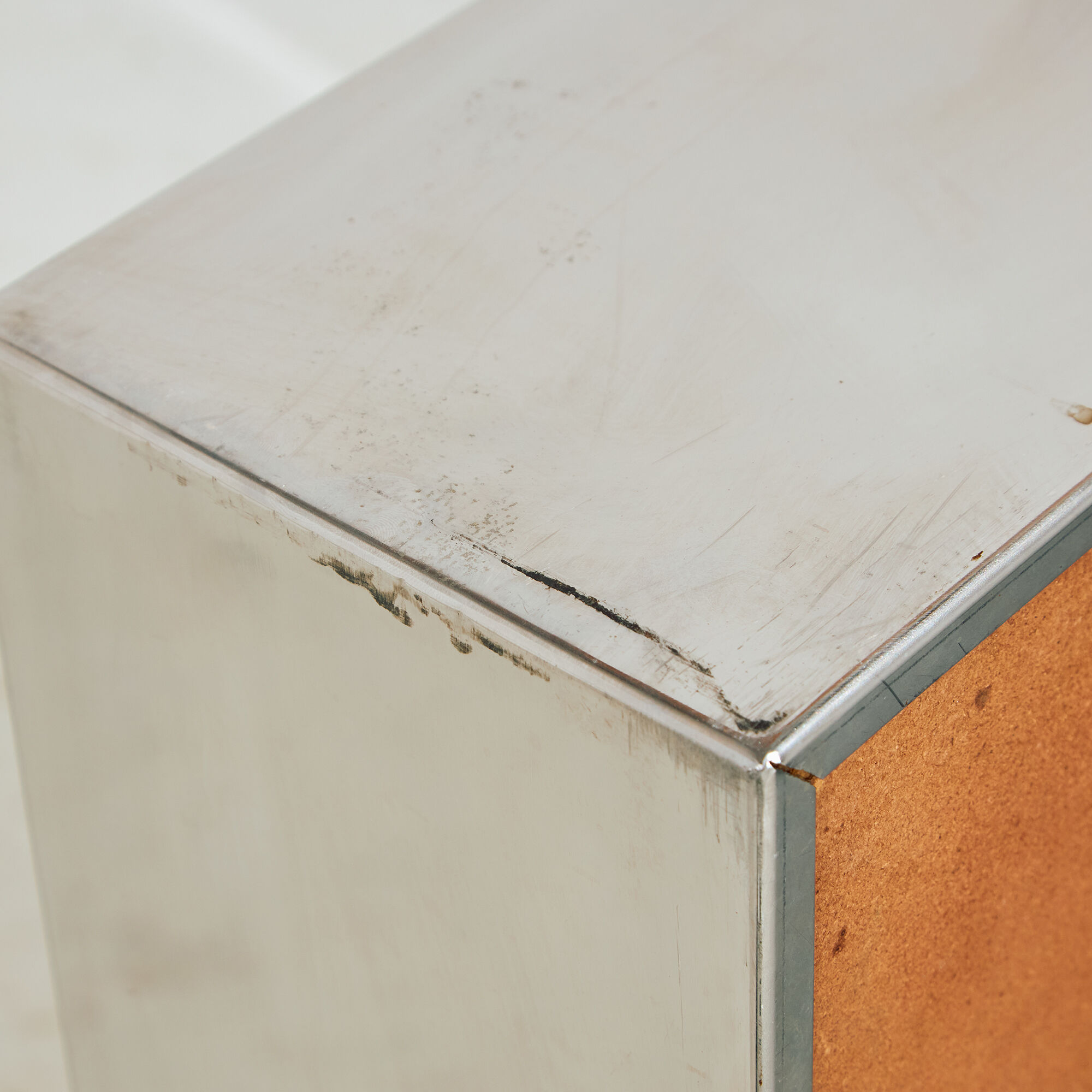Chrome and glass coffee table by Willy Rizzo for Cidue.