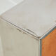 Chrome and glass coffee table by Willy Rizzo for Cidue.
