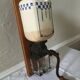 Wall-mounted coffee grinder