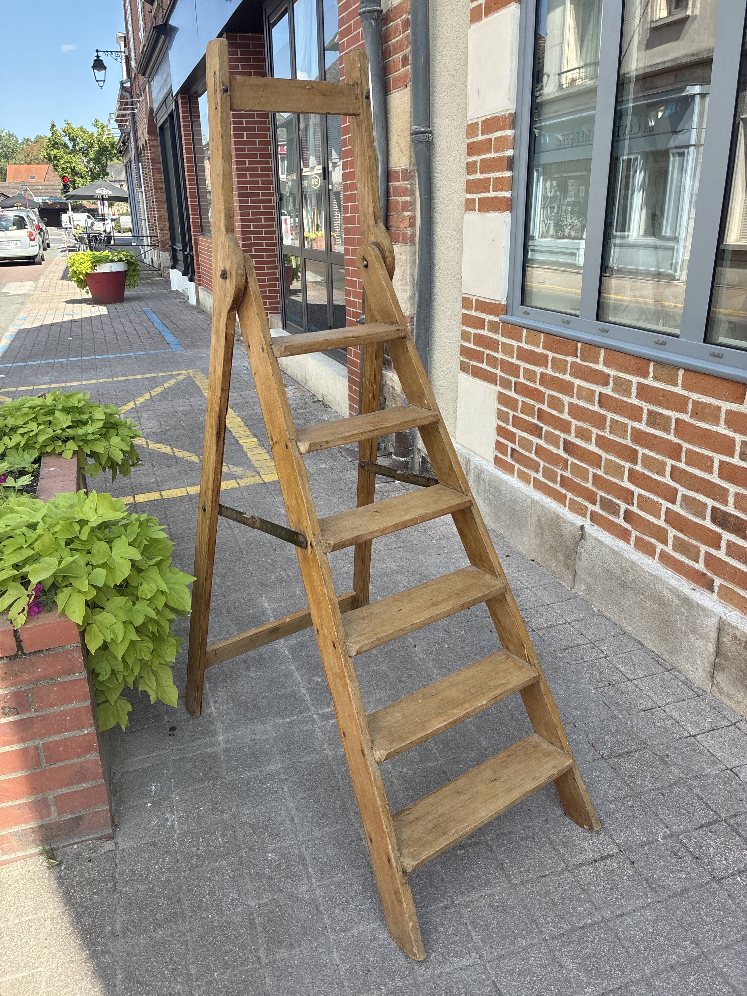 Wooden stool