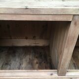 Wooden cabinet with interior doors