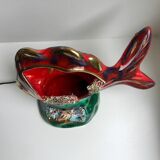 Lampe poisson Vallauris années 70