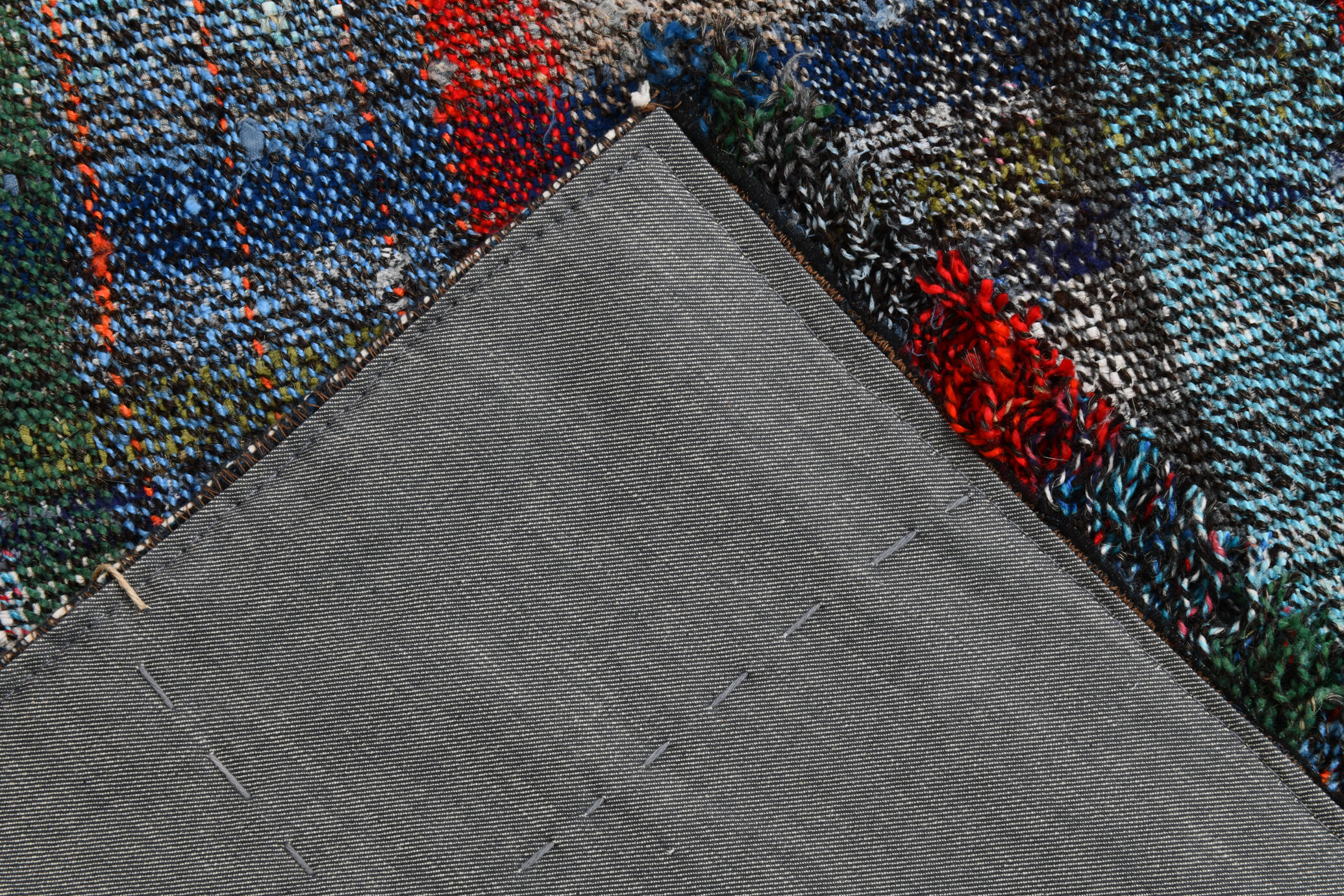 Flatweave Turkish runner rug 248x70cm