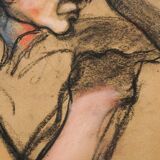 Expressionniste allemand - Suiveur - Esquisse de vie d'une dame