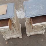 Pair bedside tables