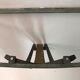 Wrought iron wall console