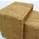Vintage banana fiber Coffee Tables, Ikea 1980s