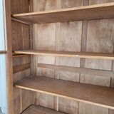 Large antique oak administration cabinet