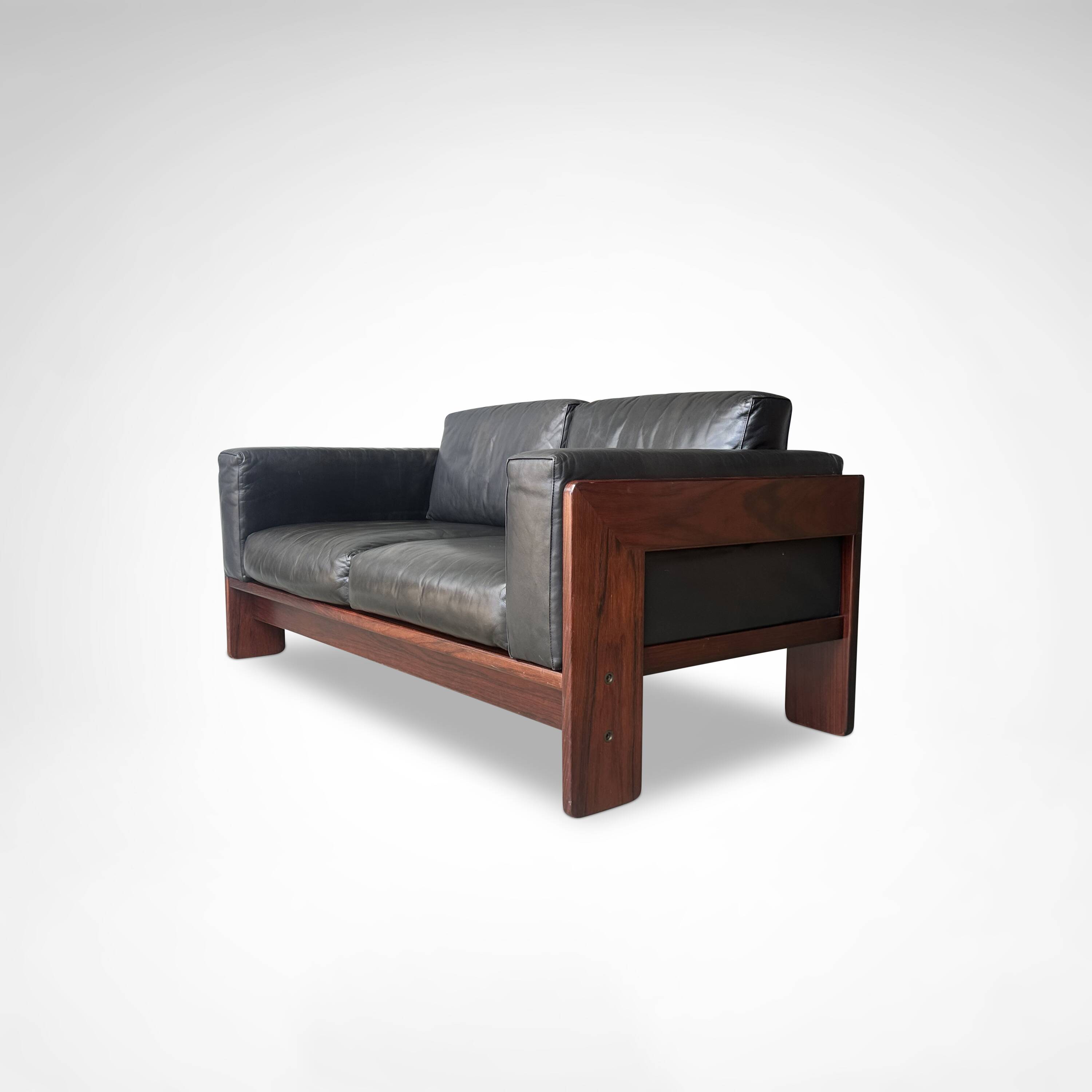 Bastiano 2-seater sofa by Afra & Tobia Scarpa for Knoll Int 1980s