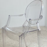 4 Louis Ghost armchairs by Philippe Starck Kartell edition