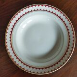 12 K&G Lunéville soup plates, Madrigal model