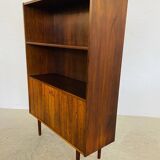 Danish Retro Vintage Bookcase in Rosewood 1960s