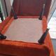 Lot of 2 armchairs and 1 ottoman.