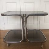 Rolling bar serving