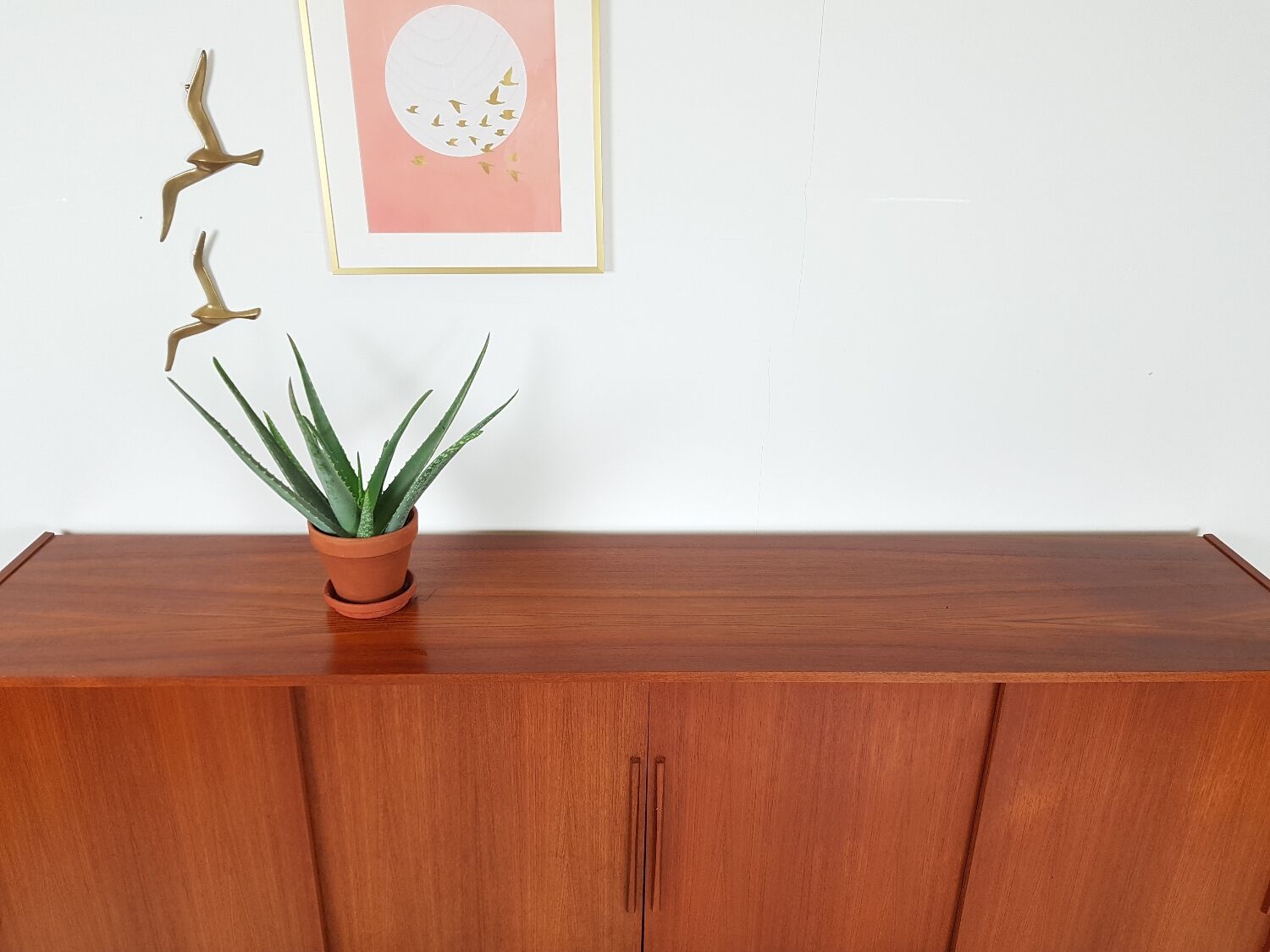 Danish midboard teak cabinet
