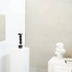 Michel Martens, Minimalist Glass Art Mirror 'Line'