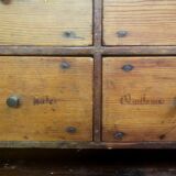 Old cabinet drawer 20-30s loom wood workshop