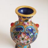 Vases miniatures cloisonnés