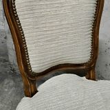 Set of 4 Louis XV style cabriolet chairs