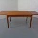 Extendable Teak Dining Table by Henning Kjærnulf for Velje Møbelfabrik, 1960s