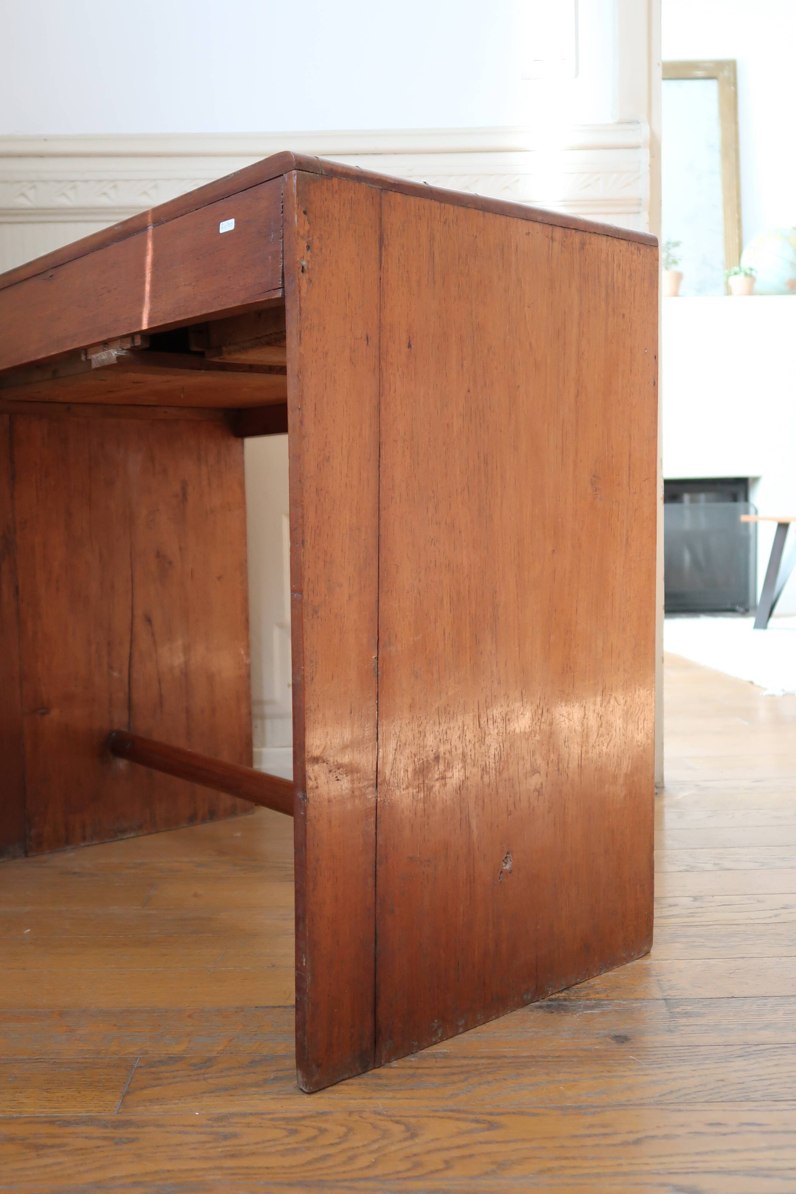 Brutalist side table console
