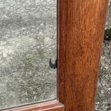 Large vintage wardrobe door mirror, 1930s.