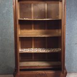 Antique mirrored wardrobe in Louis XV Rococo style