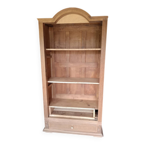 Bibliothèque bois massif