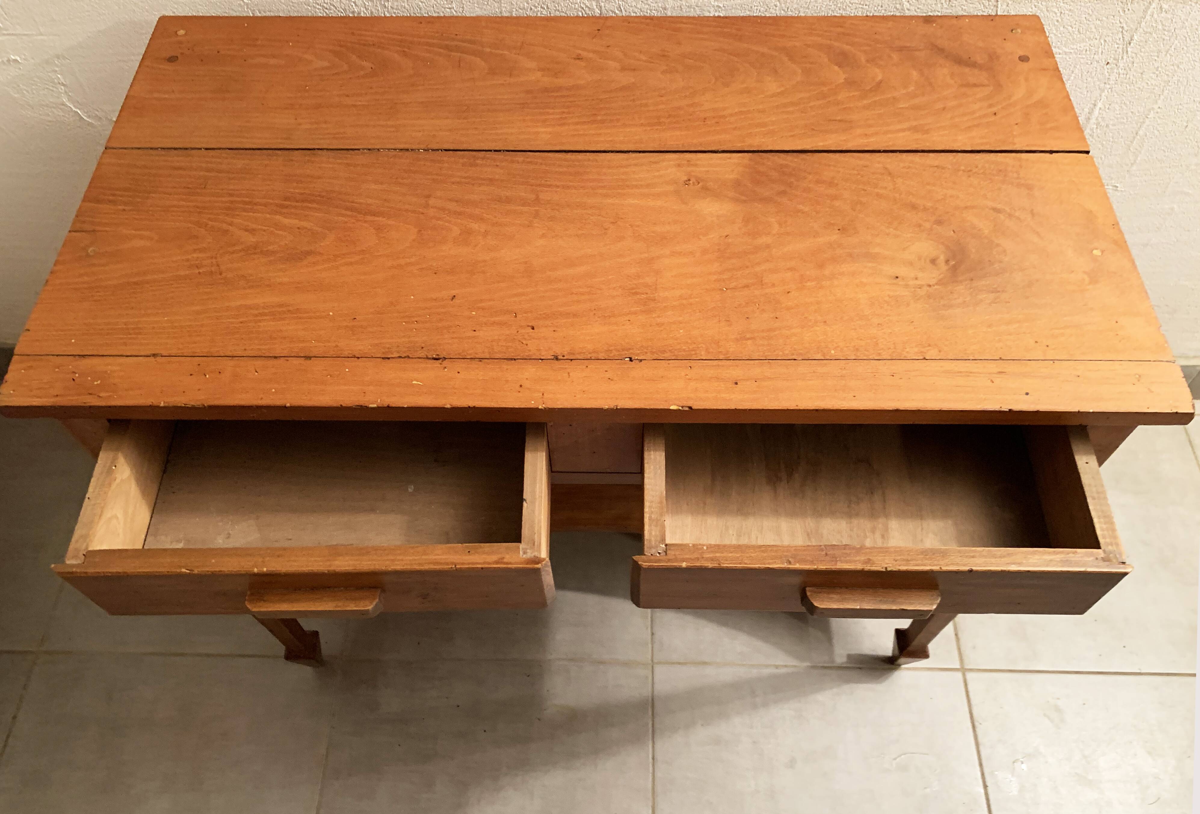 Wooden console 50s-60s