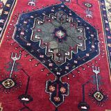 Turkish carpet handmade by Yahyahli tribe