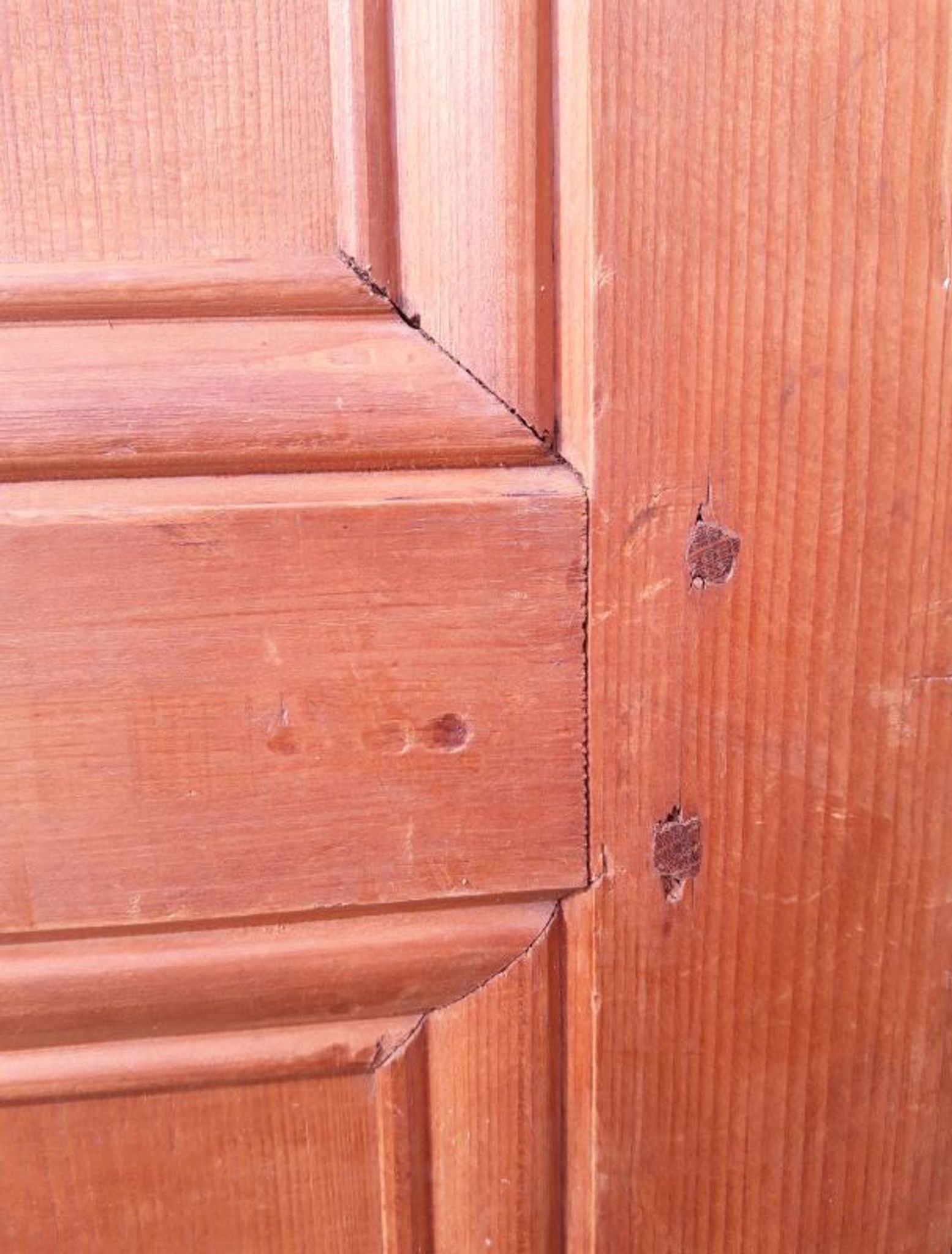 Paire de portes 248x129cm anciennes