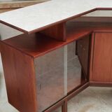 Scandinavian teak bar by Turnidge England 1960s