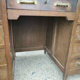 Bureau à rideau Américain en chêne 1920
