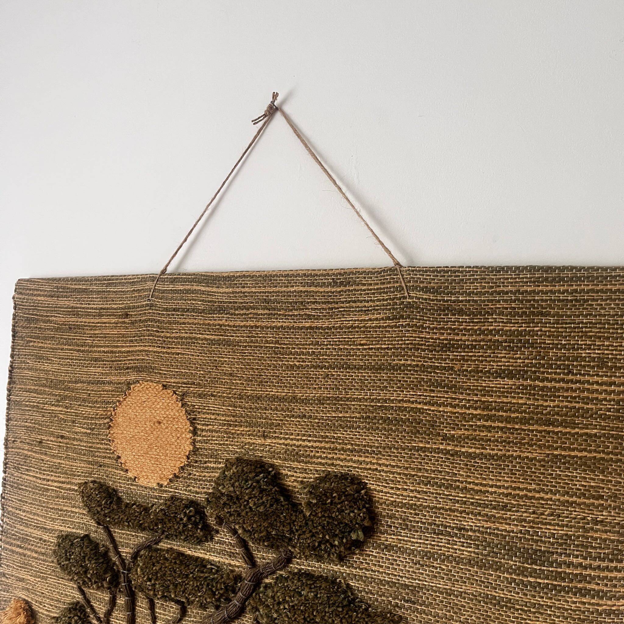Vintage landscape tapestry