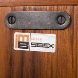 Italian vintage free standing wall unit or room divider by IMB , 1970s