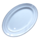 Plat de service oval en porcelaine de St Amand 191106