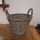 Lot of vintage wicker baskets
