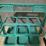 Vintage folding bottle holder