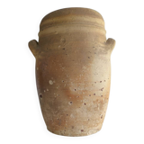 Pottery, old stoneware salt cellar