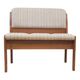 Scandinavian design bench 1970